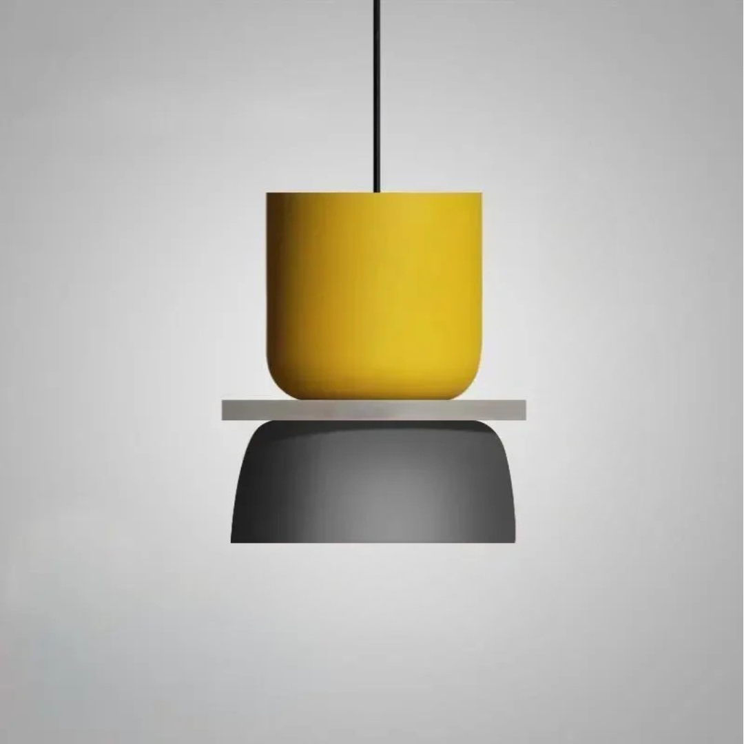Modern Macaron Pendant Lamp – Stylish LED Hanging Light for Kitchen and Dining Room, Energy-Efficient Acrylic Design